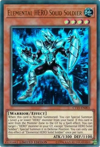 Elemental HERO Solid Soldier (CT15-EN003) [CT15]