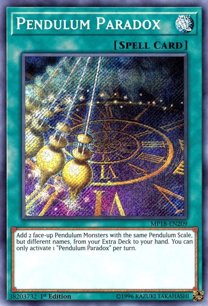 Pendulum Paradox (MP18-EN209) [MP18]
