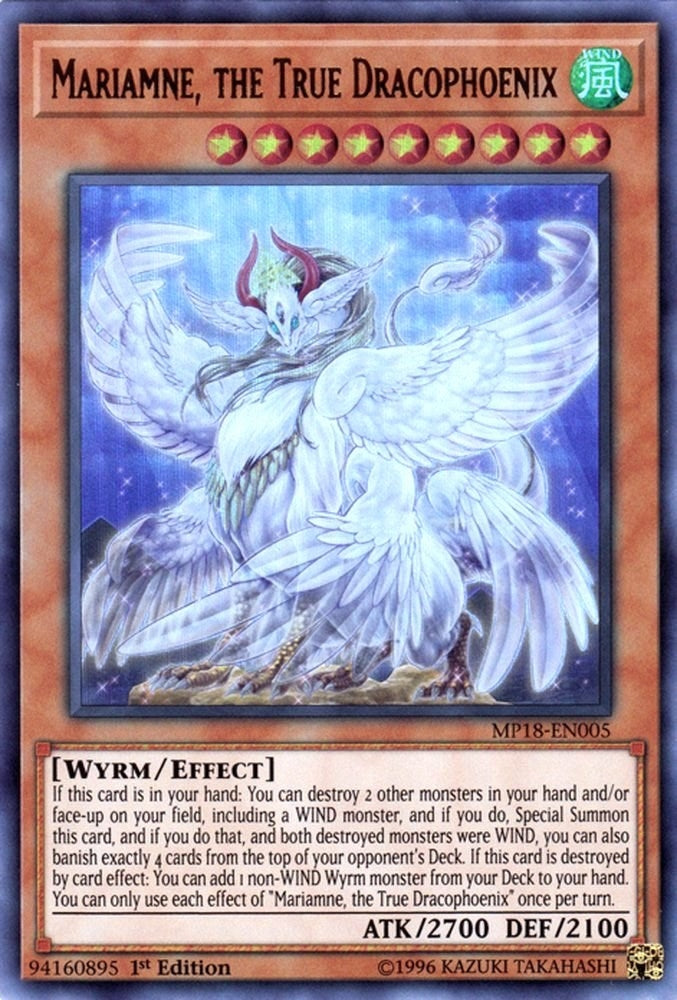 Mariamne the True Dracophoenix (MP18-EN005) [MP18]