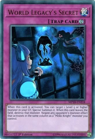 World Legacys Secret (MP18-EN218) [MP18]