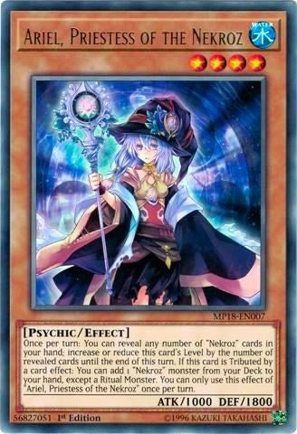 Ariel Priestess of the Nekroz (MP18-EN007) [MP18]