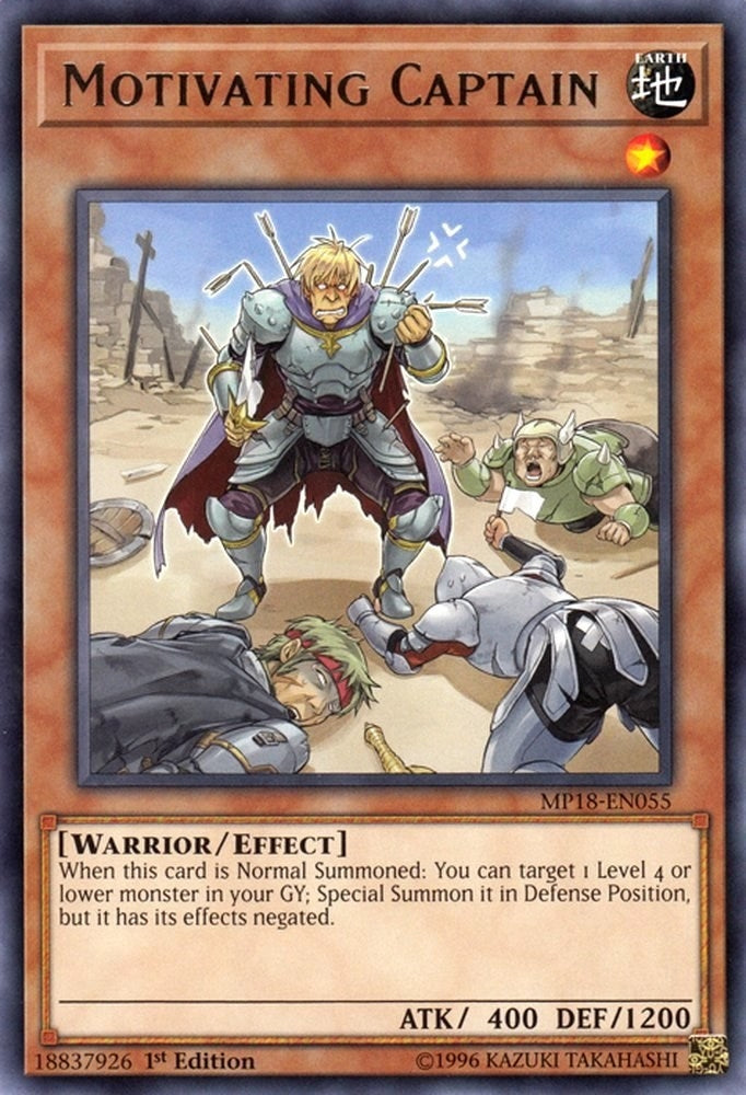 Motivating Captain (MP18-EN055) [MP18]