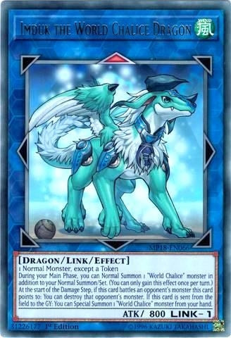 Imduk the World Chalice Dragon (MP18-EN066) [MP18]