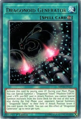 Dragonoid Generator (MP18-EN137) [MP18]