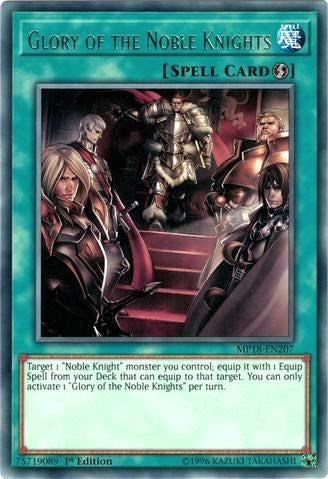 Glory of the Noble Knights (MP18-EN207) [MP18]
