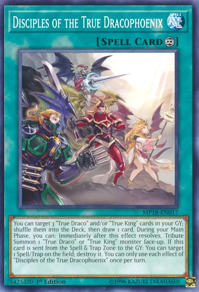 Disciples of the True Dracophoenix (MP18-EN017) [MP18]