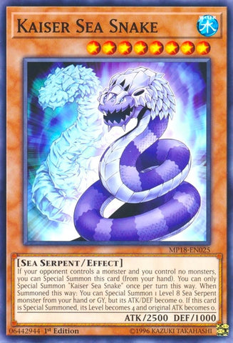 Kaiser Sea Snake (MP18-EN025) [MP18]
