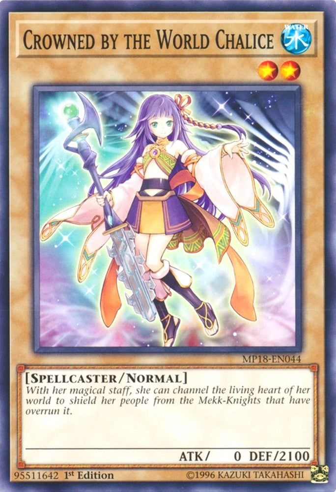 Crowned by the World Chalice (MP18-EN044) [MP18]