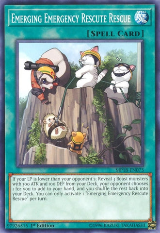 Emerging Emergency Rescute Rescue (MP18-EN075) [MP18]