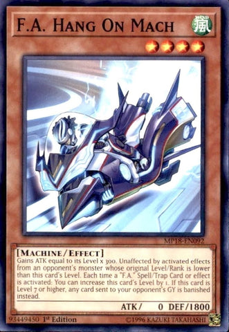 FA Hang On Mach (MP18-EN092) [MP18]