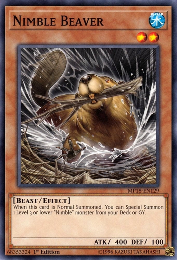 Nimble Beaver (MP18-EN129) [MP18]