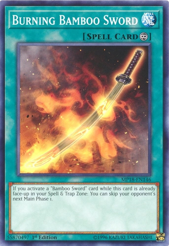 Burning Bamboo Sword (MP18-EN146) [MP18]