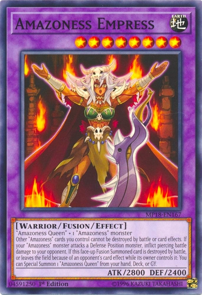 Amazoness Empress (MP18-EN167) [MP18]