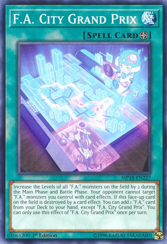 FA City Grand Prix (MP18-EN227) [MP18]