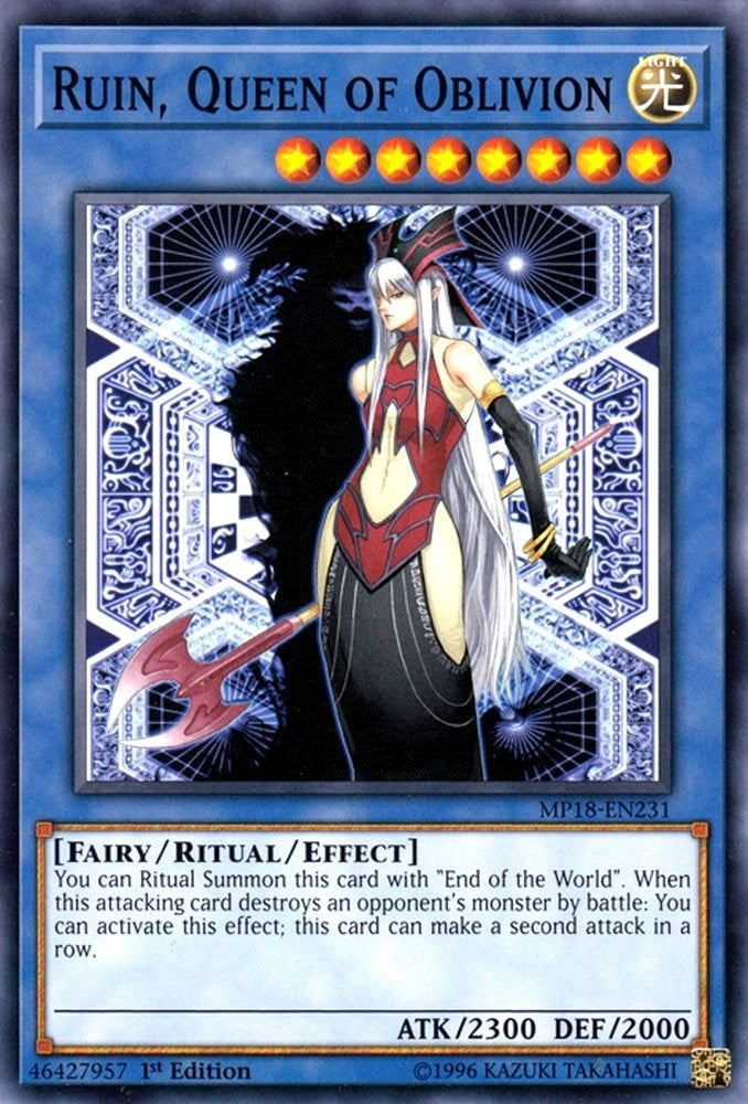 Ruin Queen of Oblivion (MP18-EN231) [MP18]