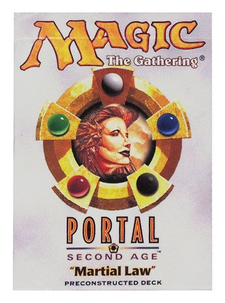 Portal Second Age Theme Deck Martial Law [P02]