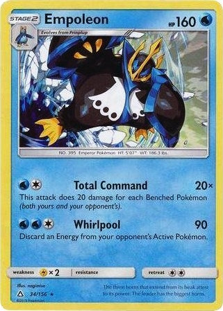 Empoleon 34 156 Cracked Ice Holo (034/156) [PR]