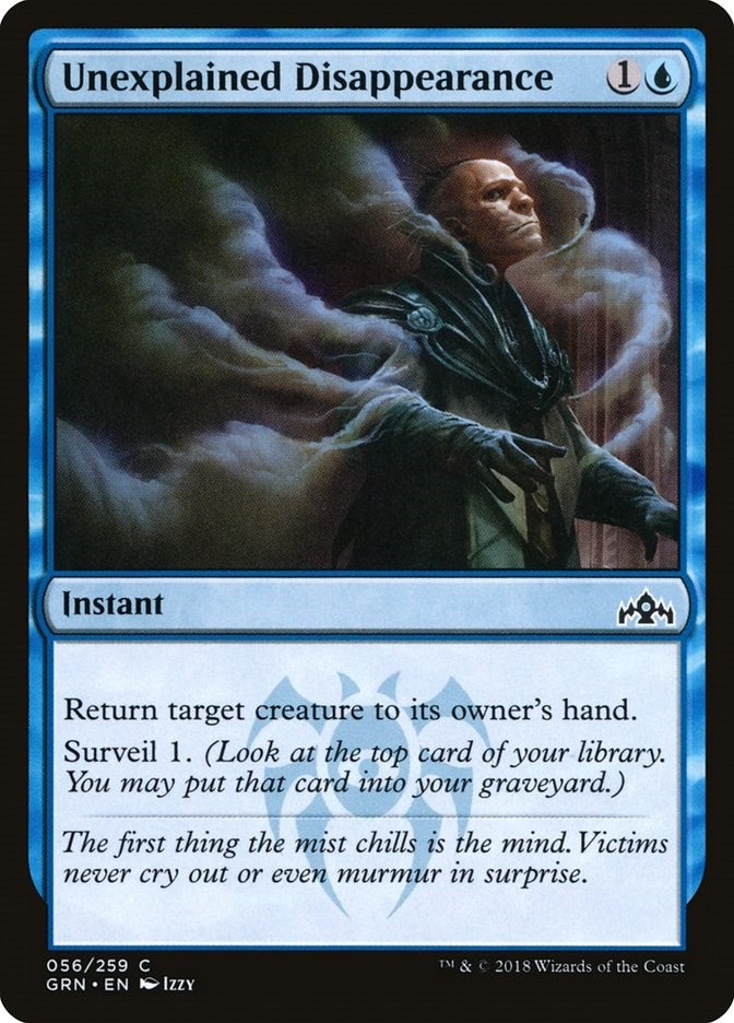 Unexplained Disappearance (56) [GRN]