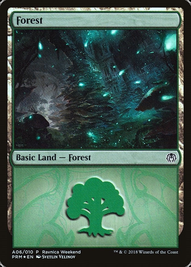 Forest Golgari A06 (6) [LARP]