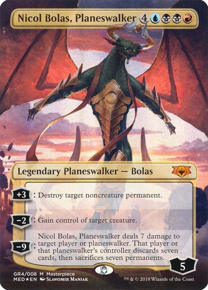 Nicol Bolas Planeswalker (GR4) [MED]