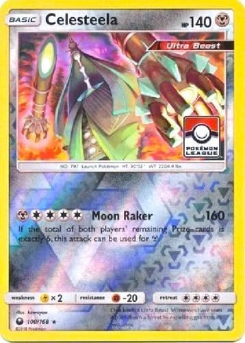 Celesteela 100 168 Pokemon League (100/168) [PR]