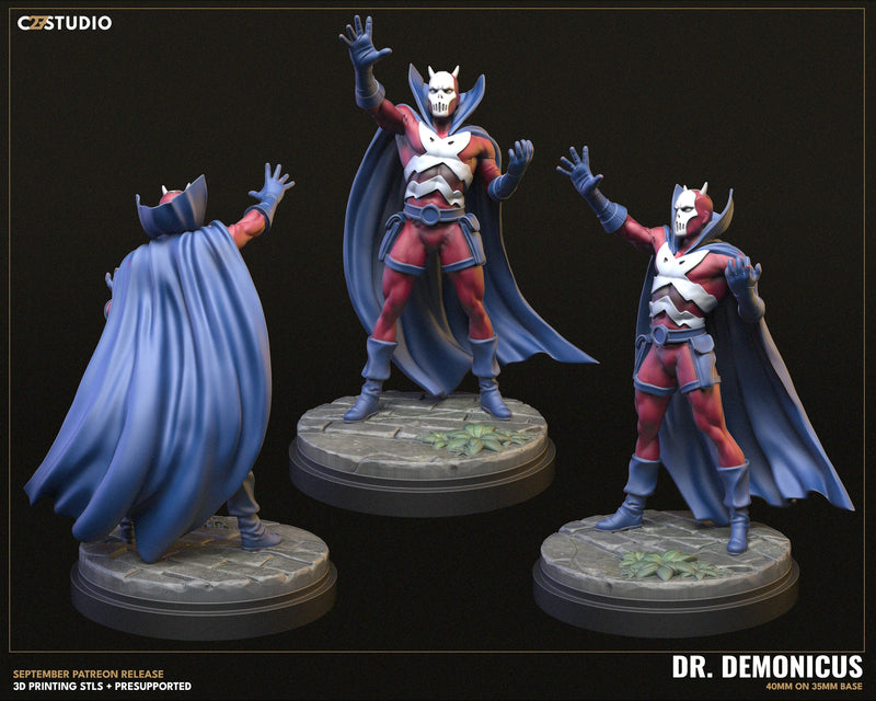 Dr. Demonicus - Marvel MCP-Compatible Resin Miniature