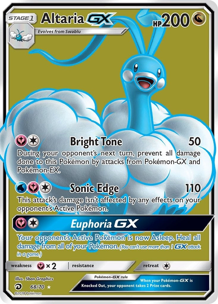 Altaria GX Full Art (68/70) [DRM]