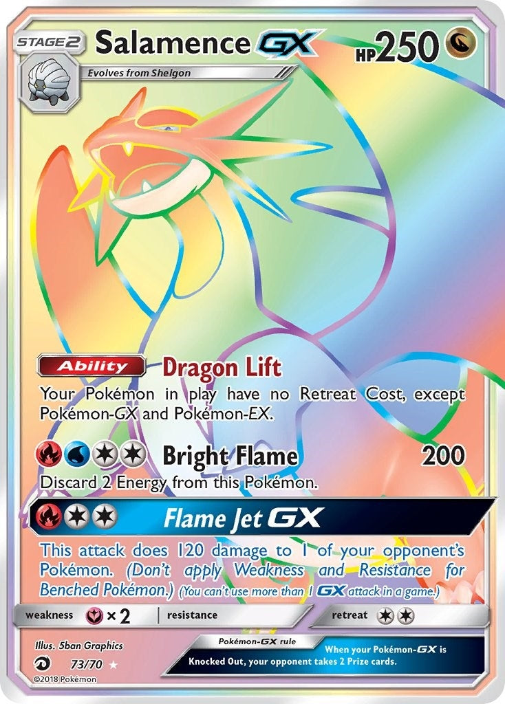 Salamence GX Secret (73/70) [DRM]