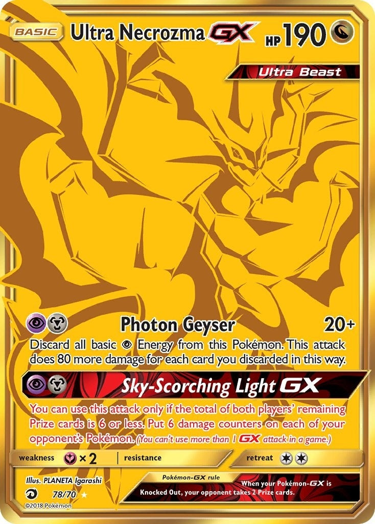Ultra Necrozma GX Secret (78/70) [DRM]
