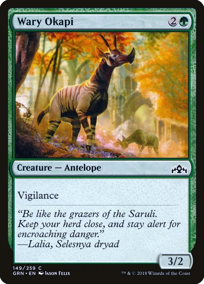 Wary Okapi (149) [GRN]