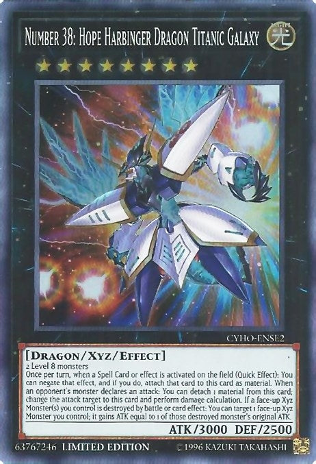 Number 38 Hope Harbinger Dragon Titanic Galaxy (CYHO-ENSE2) [CYHO]