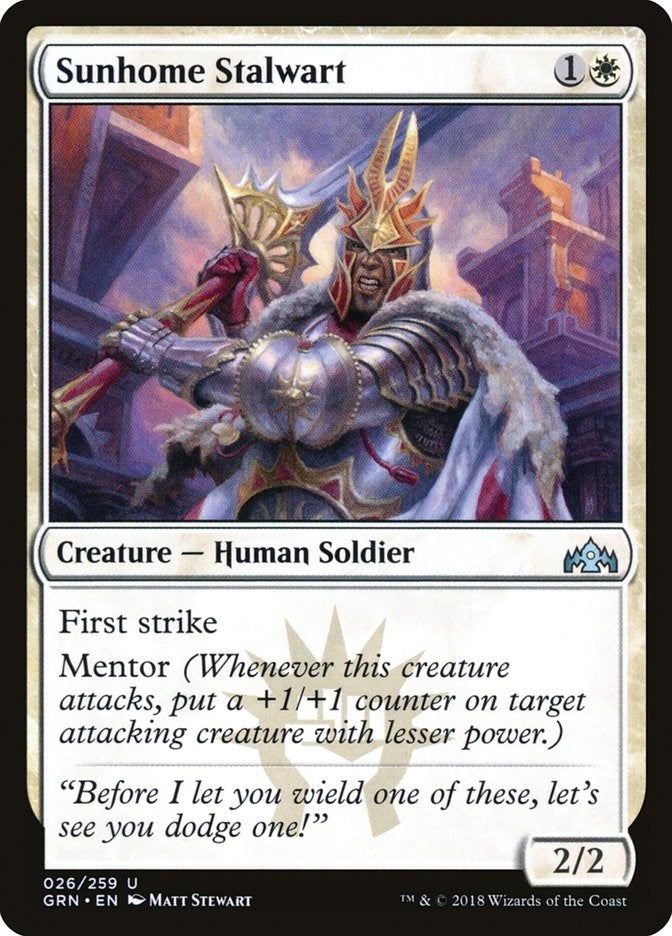 Sunhome Stalwart (26) [GRN]