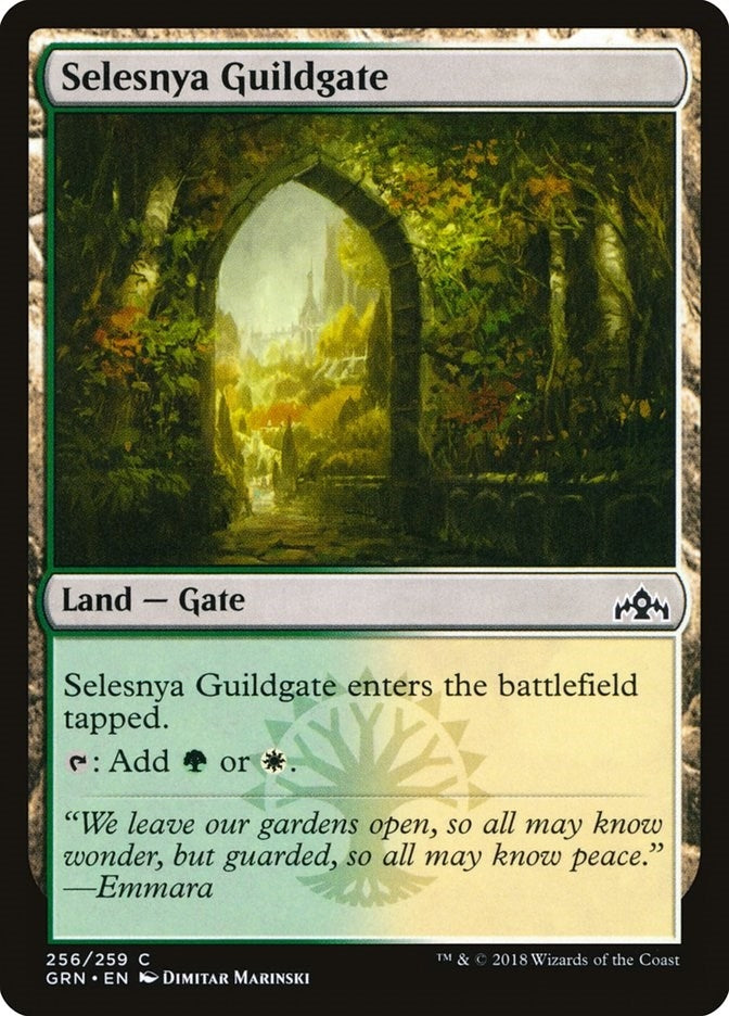 Selesnya Guildgate 256 (256) [GRN]