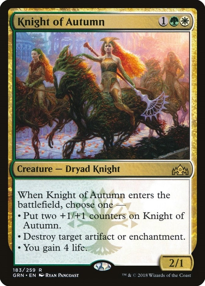 Knight of Autumn (183) [GRN]