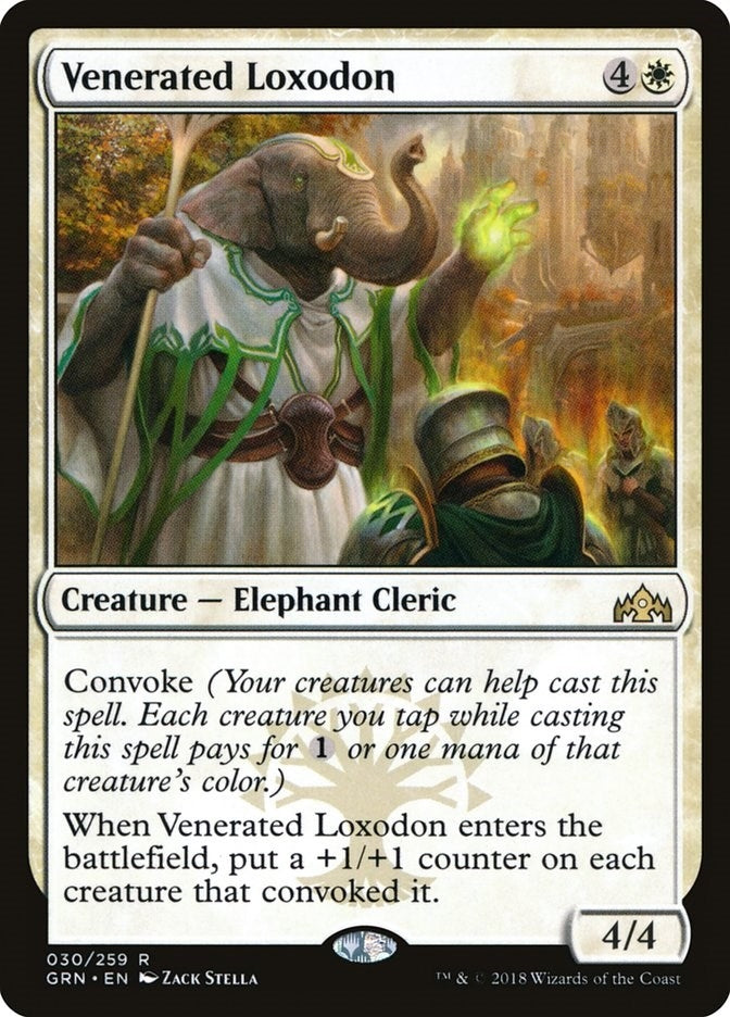 Venerated Loxodon (30) [GRN]