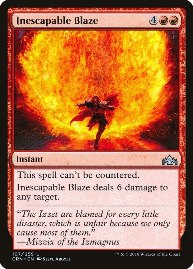 Inescapable Blaze (107) [GRN]