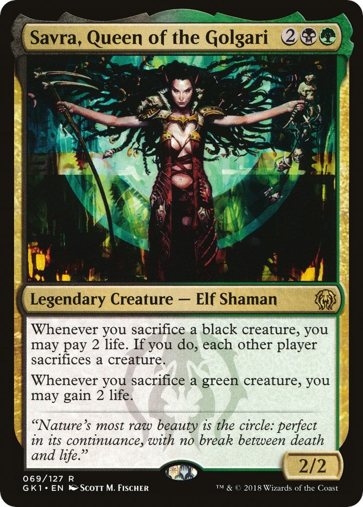 Savra Queen of the Golgari (69) [GR1]