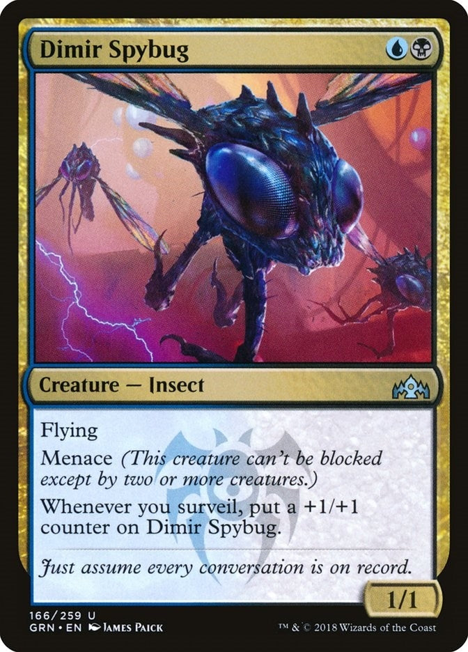 Dimir Spybug (166) [GRN]
