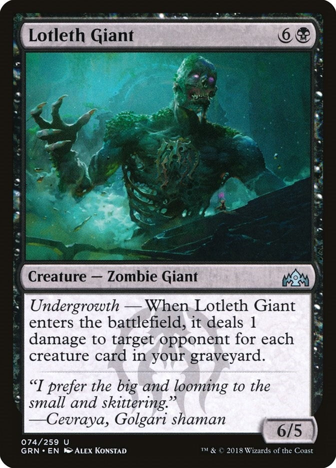 Lotleth Giant (74) [GRN]