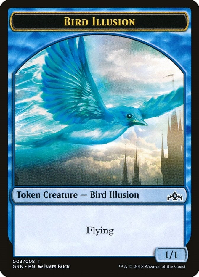 Bird Illusion Token (3) [GRN]