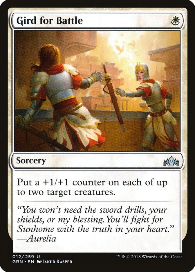 Gird for Battle (12) [GRN]