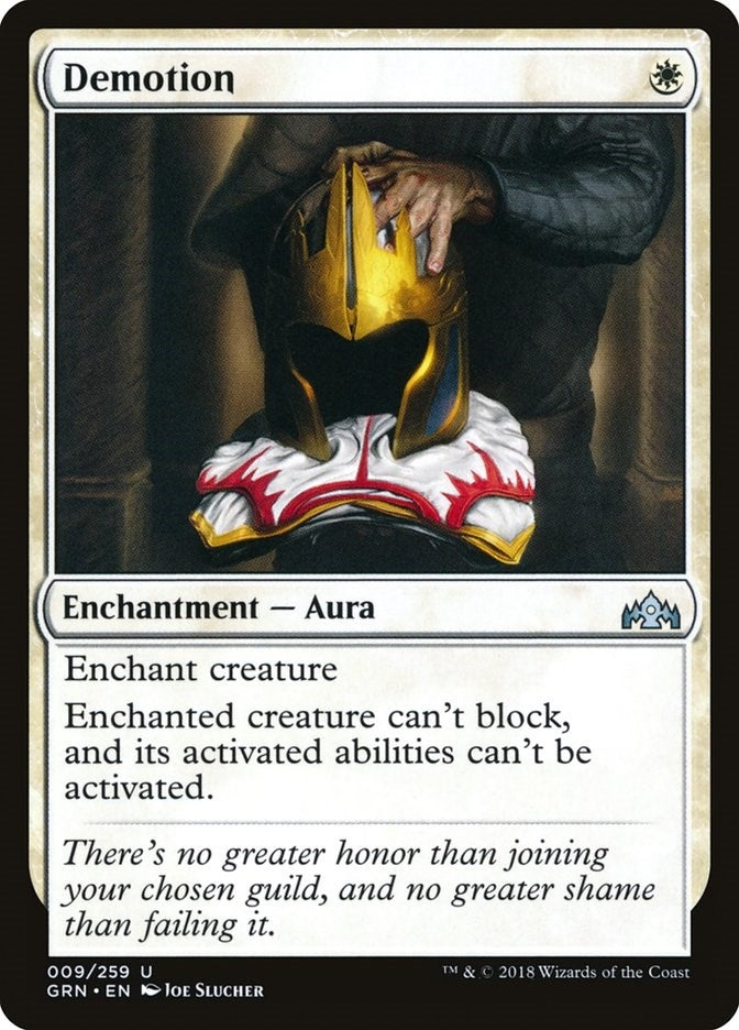 Demotion (9) [GRN]