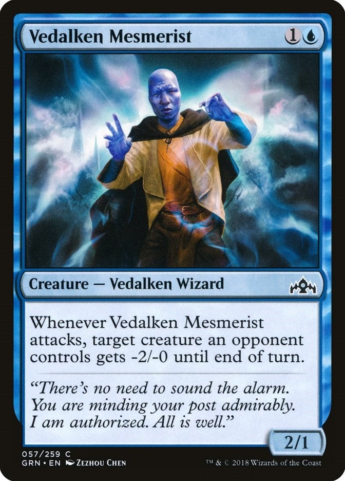 Vedalken Mesmerist (57) [GRN]