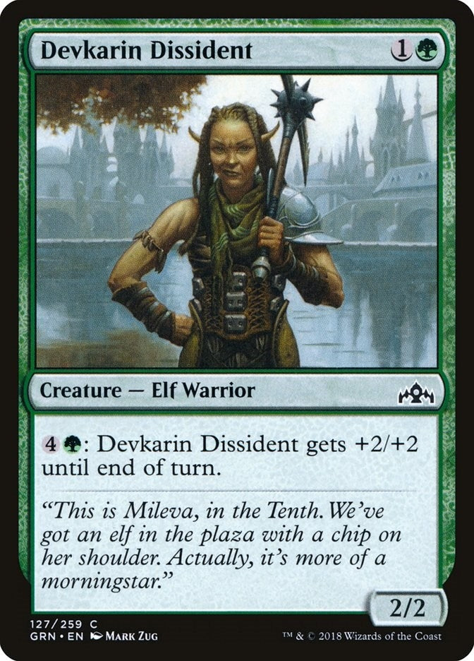 Devkarin Dissident (127) [GRN]