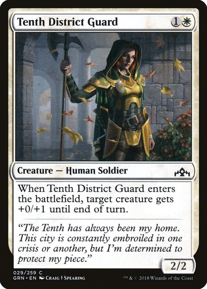 Tenth District Guard (29) [GRN]