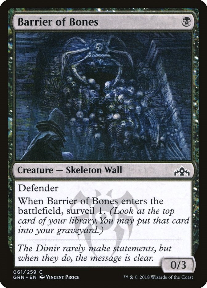 Barrier of Bones (61) [GRN]