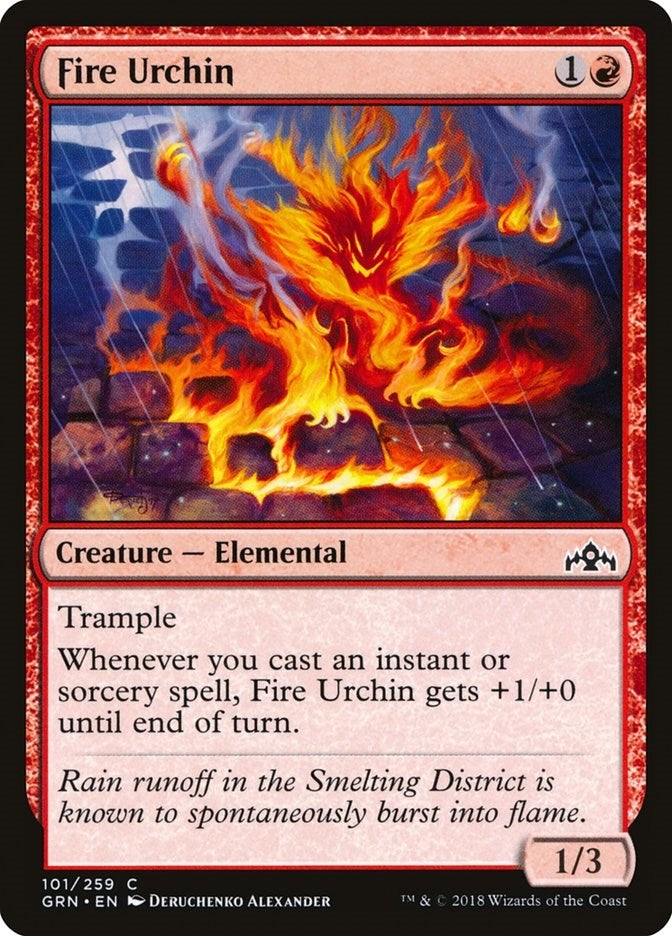 Fire Urchin (101) [GRN]