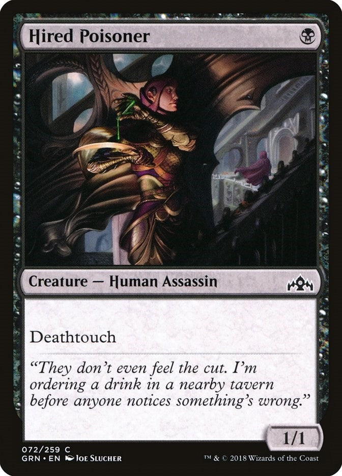 Hired Poisoner [Guilds of Ravnica]