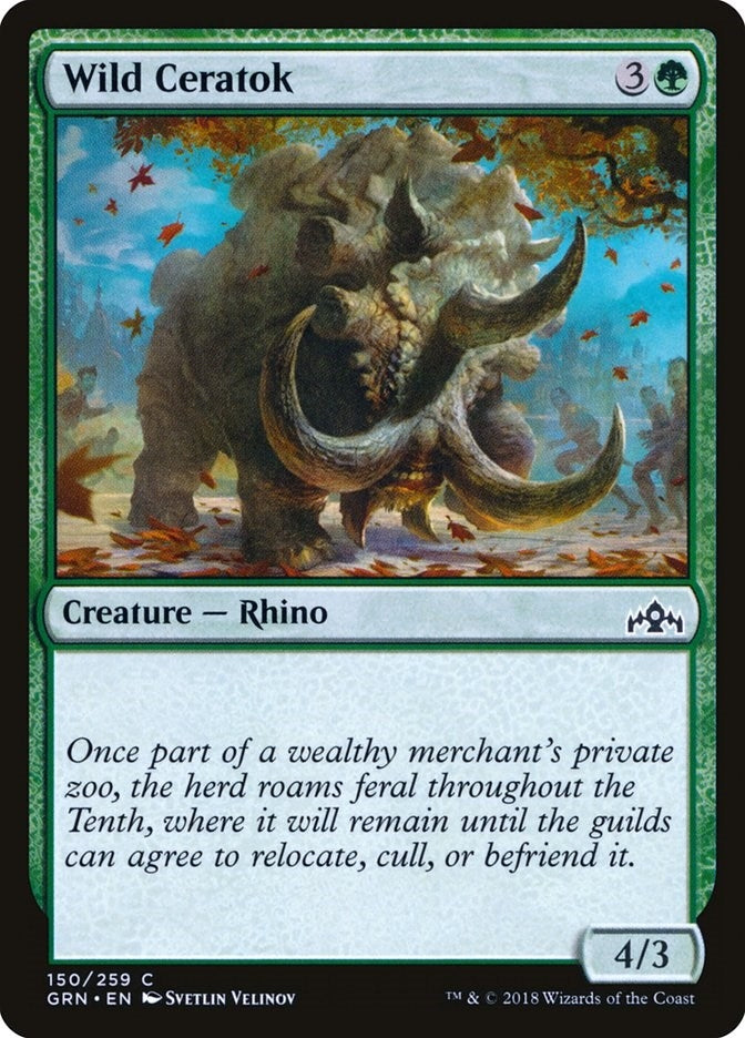 Wild Ceratok (150) [GRN]