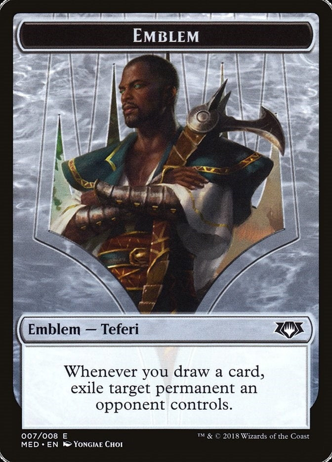 Emblem Teferi Hero of Dominaria (7) [MED]